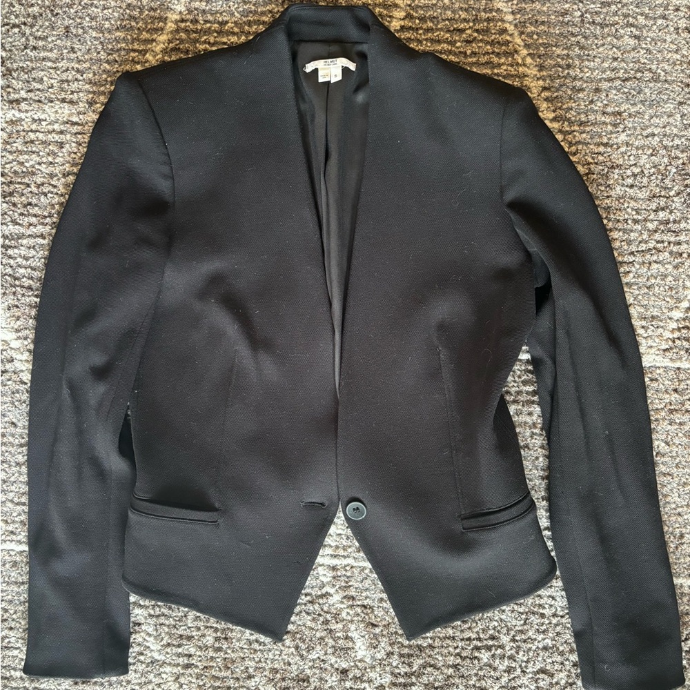 Helmet Lang Cropped Blazer